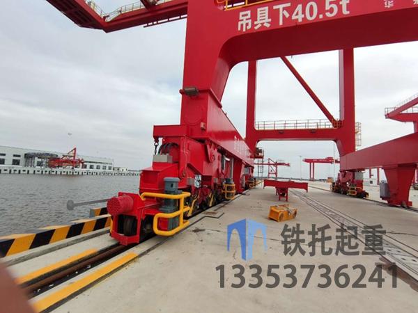 广东江门集装箱门式起重机厂家轨道式集装箱适应性强