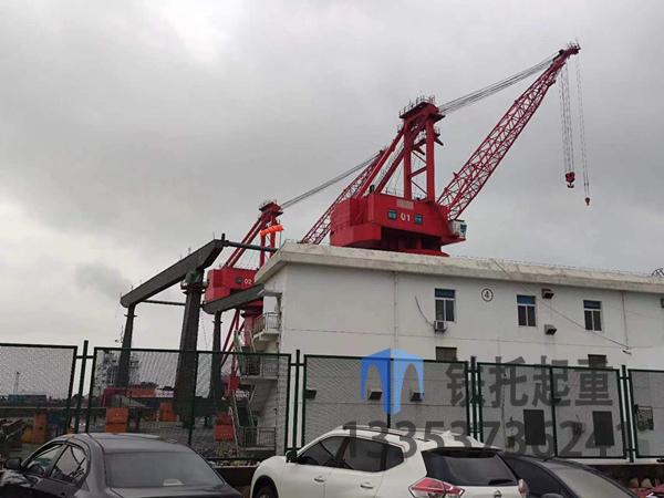 广东河源门座式起重机厂家门座式起重机相对稳定
