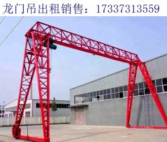 西藏龙门吊厂家 门式起重机的使用寿命怎样延长
